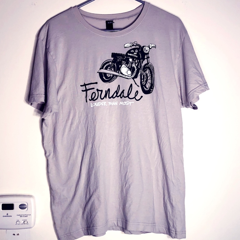 Ferndale Michigan Motorycycle T-Shirt